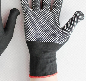 Anti Slip Cotton Work <b>Gloves</b> for Warehouse Construction Work <b>Gloves</b> Cotton <b>Knit</b> Safety <b>Gloves</b> Anti Slip Grip Industrial <b>Gloves</b> - Product Image 2