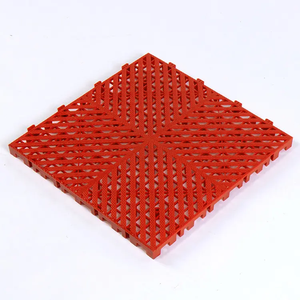 Dalles de sol en plastique PP emboîtables pour garage et salle de lavage de voitures - Product Image 1