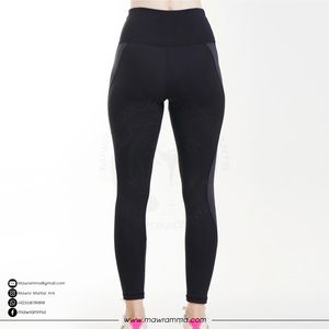 Pantalones Deportivos de Cintura Alta Mawra: Leggings de Yoga para Mujer, Resistentes a Sentadillas, con Control de Abdomen, Elásticos en 4 Direcciones, Leggings de Entrenamiento de Spandex - Product Image 5