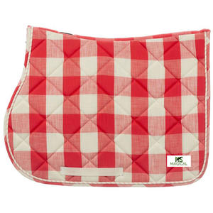 Almohadilla para Silla de Montar de Alta Calidad para Todo Uso, con una exterior de poliéster adornada con un elegante patrón de rayas veraniegas - Product Image 3
