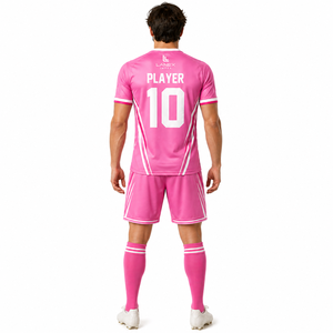 Custom Team Soccer Jersey Shorts Set Professional Football Uniform Quick Dry Breathable Sublimation Sportswear Manufacturer - Product Image 4