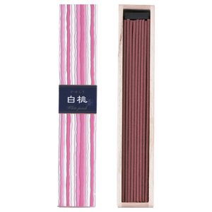 Incienso Japonés Nippon Kodo Kayuragi de Melocotón Blanco, 40 Varillas con Soporte, Hecho en Japón, Aromaterapia Original, Venta al Por Mayor - Product Image 2