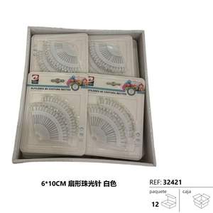 Agujas Perladas en Forma de Abanico de 6*10CM para Bordado, Manualidades, Punto de Cruz y Costura - Product Image 1