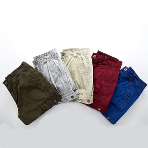 Men's Casual Cargo <b>Shorts</b> 100% Cotton Premium Quality Fabric Comfortable Fit Multiple Utility Pockets Daily Activities <b>Travel</b> - Product Image 4