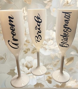 Flûtes à Champagne Personnalisées Style Or Luxe 150ml – Verres Réutilisables en Plastique pour Mariages et Événements 2026 - Product Image 4