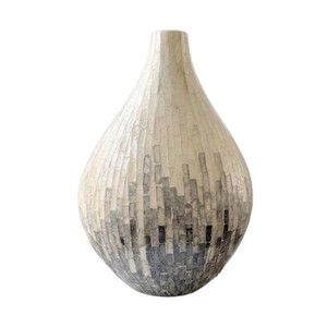 Natural Shell Inlay <b>Decorative</b> <b>Vase</b> Manufacturer from Vietnam - Product Image 1