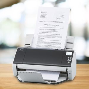 เครื่องสแกนเอกสาร Fi-7480 ความเร็วสูง A3 แบบสองหน้า 80 หน้าต่อนาที 160 ภาพต่อนาที 600dpi ป้อนเอกสารอัตโนมัติผ่าน USB รองรับขนาดใหญ่ สำหรับสำนักงาน สแกน<span class=keywords><strong>ไฟล์</strong></span> <span class=keywords><strong>PDF</strong></span> - Product Image 6