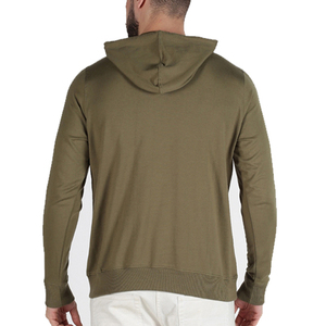 Wholesale Custom Logo Hoodies Unisex Printing Plain Basics Cotton Blended Pullover <b>Sweatshirt</b> Blank Men Hoodies - Product Image 5