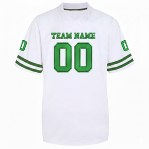 Ensemble d'uniformes de football américain haute performance, impression par sublimation personnalisée, équipement d'équipe pour les ligues et les tournois, évacuation de l'humidité - Product Image 4