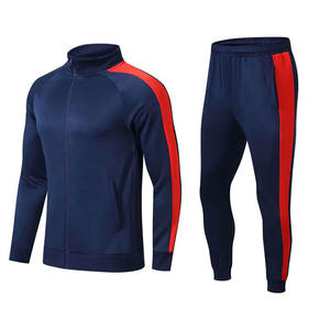 Custom Logo Men Tracksuit Full Zip <b>Track</b> <b>Jacket</b> and Jogger Pants Set Athletic Sportswear Suit for Men Wholesale - Product Image 1