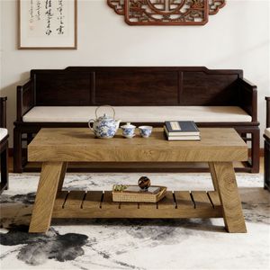 Tavolino da Caffè Rettangolare con Spazio di Archiviazione per Uso Centrale - Product Image 2