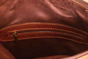 Custom Leather Roll Top <b>Backpack</b> Mens Travel Rucksack Genuine Cowhide Laptop Bag Wholesale Factory Direct LTBP-0062 - Product Image 5