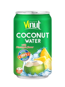 Puré de agua de coco 330ml Fábrica de Vietnam Procesamiento natural Mejor precio Venta al por mayor Muestra gratis Etiqueta privada OEM/ODM - Product Image 3