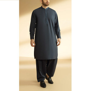 Shalwar Kameez traditionnel pour homme, coupe décontractée, matière douce et respirante, confort parfait pour tous les jours - Product Image 1