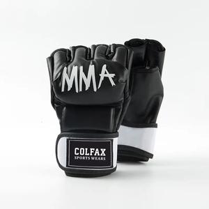 Gants de MMA sur mesure pour le kick-boxing, équipement de combat professionnel UFC en cuir PU, équipement de combattant MMA, logo et design OEM, gants de MMA de qualité supérieure - Product Image 3