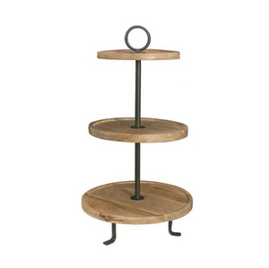White Wash Wooden <b>Cake</b> <b>Stand</b> Elegant for Birthday Wedding Events Parties Durable Quality <b>Cake</b> <b>Stand</b> Customized Design <b>3</b>-<b>tier</b> - Product Image 6
