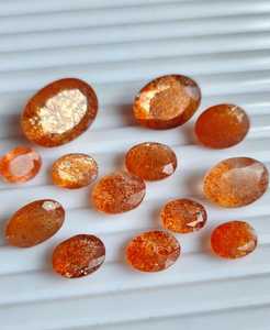 Confettis SUNSTONE de qualité supérieure, multi-couches, scintillants, forme ovale, nombreuses couleurs élégantes pour la fabrication de bijoux, toutes formes et tailles disponibles - Product Image 2