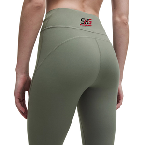 Leggings de yoga taille haute respirants et extensibles avec cordon de serrage, pantalon de sport pleine longueur pour la gym et la course à pied - Product Image 5