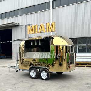 Équipement complet Food Truck d'occasion Crepe Burger Beer bar BBQ Concession Trailer Norvège Espagne - Product Image 1