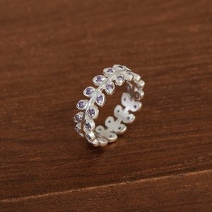 2026 Hot Selling Popular Elegant Exquisite S925 <b>Sterling</b> <b>Silver</b> Amethyst Gemstones <b>Adjustable</b> Band <b>Ring</b> Fashionable Fine Jewelry - Product Image 1