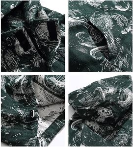เสื้อฮู้ดสตรีทแวร์ผู้ชายสไตล์โมเดิร์น ผ้าฟลีซหนานุ่ม พิมพ์ลายตามสั่ง ทรงโอเวอร์ไซส์ เสื้อสเวตเชิ้ตแฟชั่น - Product Image 5