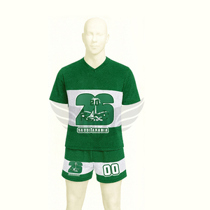 Maillot de football personnalisé de l'Arabie Saoudite 2026 – Ensemble vert pour l'équipe, tenue d'entraînement, vente en gros de vêtements de sport pour le Moyen-Orient - Product Image 4