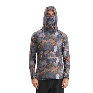 Sudadera con Capucha para Pesca para Hombre, Protección UPF 50, Secado Rápido, 100% Poliéster, Sublimación Completa, Cierre de Pullover - Product Image 3