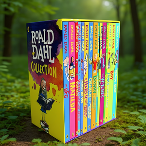 Collection complète de Roald Dahl (boîte de 15 livres) par l'auteur Roald Dahl Services d'impression de livres personnalisés - Product Image 3