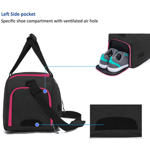 Sac de sport et de voyage robuste et résistant à l'eau pour activités sportives, fitness, MMA, CrossFit, BJJ, entraînement et activités de plein air, avec compartiment à chaussures séparé - Product Image 1