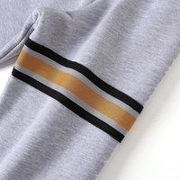 Sweat-shirt à col rond personnalisé pour homme, broderie Alpha Fraternity, en coton chenille anti-boulochage, avec poche, pour l'automne, idéal pour les acheteurs B2B