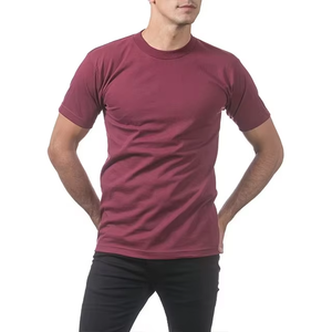 Camiseta de Manga Corta con Cuello Redondo, Colores Personalizados, Bajo MOQ, Ropa Urbana para Hombre, Alta Calidad, Secado Rápido, Logotipo Personalizado, Transpirable, Precio al por Mayor - Product Image 1