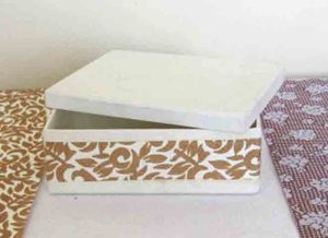 Customized Handmade Card Board and Velvet Printed Cotton Art Paper in Rectangle Shape <b>Christmas</b> Gift Packaging - Product Image 2