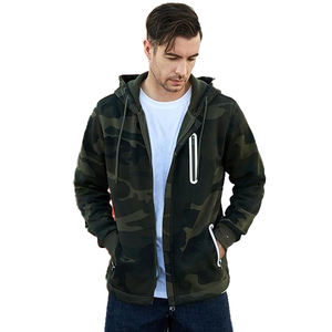 Sudadera con Capucha de Forro Polar para Hombre, Mezcla de Algodón y Spandex, con Bolsillo Canguro y Cordón Ajustable, Estilo Casual y Ecológico - Product Image 3