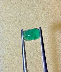 Esmeraldas naturales de Zambia, corte azúcar, piedras preciosas verdes sueltas para la fabricación de joyas, anillos, colgantes, pendientes, alta calidad - Product Image 5