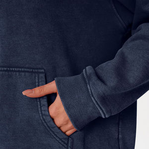 Nouvelle Arrivée : Sweat à Capuche Femme Tendance à Manches Longues Respirant Effet Délavé – Idéal Hiver - Product Image 3