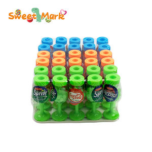 Copa de <span class=keywords><strong>vino</strong></span> colorida con sabor a fruta en forma de Soda Candy Toys con caramelo prensado - Product Image 2