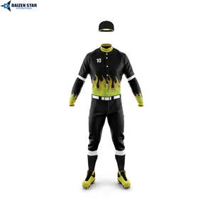 Uniforme de Béisbol Sublimado Transpirable de Alta Calidad con Características de Secado Rápido y Antibacterianas para Clubes y Escuelas - Product Image 5