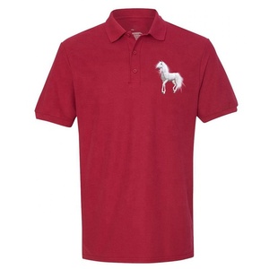 Golf de alta calidad para hombres bordado para Polos logotipo personalizado Unisex camisas de equitación para mujeres-venta al por mayor - Product Image 4