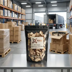Rodajas de Jengibre Seco Premium 1 Kg Estándar de Exportación Raíz Entera Natural Especias Saludables - Product Image 1