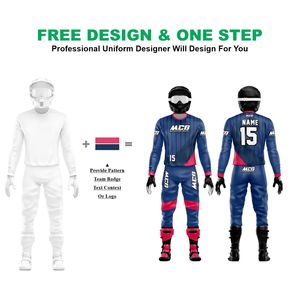 Ropa de Carreras de Motocross, BMX, MTB, Todoterreno, para ATV, de Tela Lujosa con Serigrafía de Silicona de la Mejor Calidad, Diseño Popular 2027 - Product Image 2