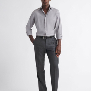 Camisa de Vestir Ligera para Hombre, Diseño OEM ODM, Transpirable, Elegante, Hecha en Pakistán, Camisa Casual Estampada para Hombre, Ropa Moderna - Product Image 2