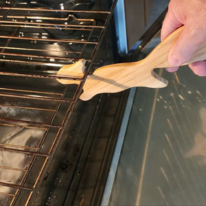 Premium Rustic Wooden Oven Rack Baking Pastry Tools Oven Safe Eco-Friendly Anti-Slip Kitchen <b>Utensil</b> - Product Image 1