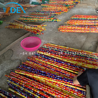 Vente en gros 2025 Bâton de vadrouille en bois d'eucalyptus du Vietnam avec tête de balai en PVC Outils de nettoyage en vrac