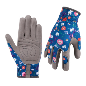 Guantes de jardinería para adultos, cómodos y antideslizantes, tela impermeable y transpirable, equipo de protección completo resistente al calor - Product Image 1