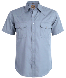 เสื้อเชิ้ตคาวบอยแขนสั้นผู้ชาย OEM 2026 แบบตะวันตก กระดุมมุก ยังไม่มีรีวิว - Product Image 2