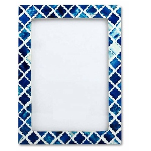 Vente chaude motifs marocains cadre photo décoratif cadre photo fait à la main cadre photo idéal pour salon bureau et décoration intérieure - Product Image 3