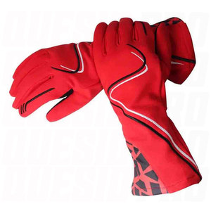 Gants de karting unisexes personnalisés, confortables, antidérapants, à doigts entiers, ignifuges Nomex, résistants au feu, pour karting et motorsport - Product Image 5