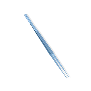 Pinces à micro-suture en gros, droites TC, 1 mm x 0,5 mm, couleur bleue, pinces chirurgicales, taille personnalisée - Product Image 3