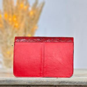 Sac bandoulière artisanal en cuir véritable pour femme, style bohème avec franges, sangle réglable, imperméable, vintage et tendance - Product Image 4