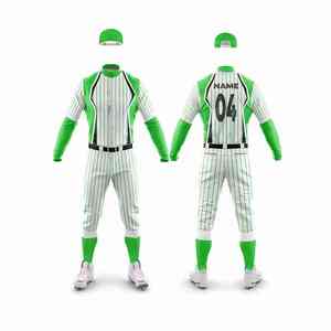 Ensembles d'uniformes de softball sublimés pour hommes, respirants, en jersey 100 % polyester avec impression numérique, uniformes de baseball unisexes - Product Image 5